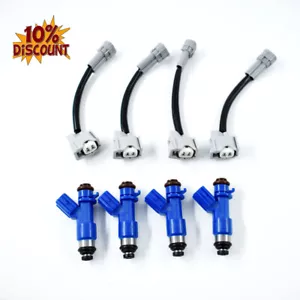 Inyectores de combustible de laboratorio con adaptadores 4 piezas para Honda Civic Acura Integra 1997-2001 - Imagen 1 de 12