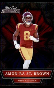 2021 Wild Card Alumination #ABC-68 Amon-Ra St. Brown - Picture 1 of 2