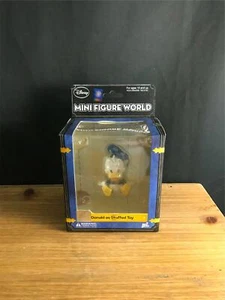 NEW Disney Mini Figure World Donald as Stuffed Toy RARE pi. ADULT COLLECTIBLE - Picture 1 of 6
