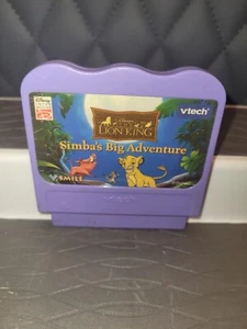 VTech VSmile Disney The Lion King Simba's Big Adventure Video Game - Picture 1 of 4