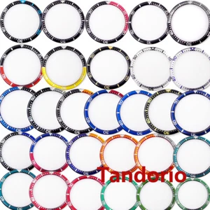 38mm*31.5mm Fit For SKX007 SKX009 Flat Watch Bezel Insert Alloy/Ceramic/Steel - Picture 1 of 42