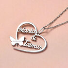 Tjc Silver Alphabet Necklace For Women In Rose Gold Over 925 Sterling