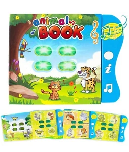 Animal Sounds Book: See and Say Toys for Toddlers 1-3 | One Year Old Toys, Bo... - Picture 1 of 6