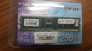 LOT OF 4 PCS. TRANSCEND TS32MDR72V6F5 256MB 184-Pin DDR SDRAM ECC - Picture 1 of 1