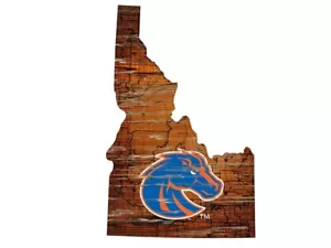 Calcomanía adhesiva troquelada de vinilo resistente a la intemperie Boise State Broncos NCAA 15 - Imagen 1 de 1