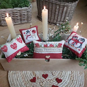 Valentine's Day Set Cuscinetti~Serenita Di Campagna - Picture 1 of 1