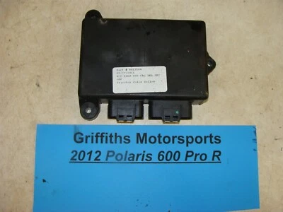2012 POLARIS 600 RUSH PRO R ride ecu computer brain 4012371 iq yellow 4013504 - Image 1 of 4