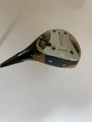 Titleist Vintage Golf Wood Driver 1 - Mens Golf Club - R Flex RH - Solid Driver. - Image 1 of 4