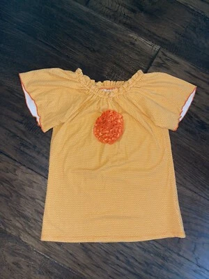 Top Kimmy Persnickety Orange Dot talla 8, usado en excelente estado Foto 1 de 2