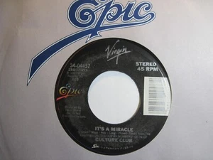 CULTURE CLUB * 45 * It's A Miracle * 1983 * USA STOCK * NICE Near MINT ORIGINAL - Picture 1 of 1