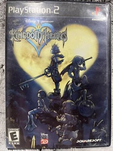 Video Game Disney PlayStation 2 NTSC U/C COMPLETE Black Label Kingdom Hearts - Picture 1 of 8
