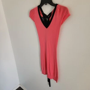 Joyce Leslie Size Small Lace-Up Slim Fit Sweater Dress - Picture 1 of 6