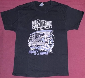 NEKROMANTIX T-Shirt L 2007 Horny Hearse Psychobilly Punk Horrorpops Koffinkats - Bild 1 von 2