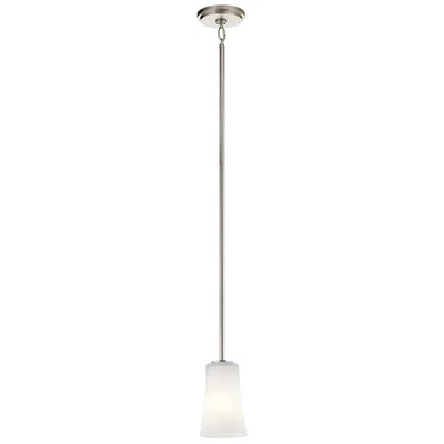 Kichler Armida 43077CH Mini Pendant 1 Light Satin Etched Cased Opal Glass NEW - Image 1 of 4