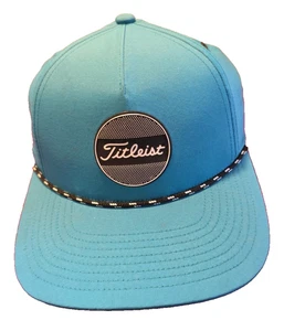 Titleist Youth Golf Hat Rope Snapback Aqua Green Blue Superb Condition! - Picture 1 of 7