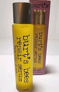 BURT’S BEES REPAIR SERUM WITH ATTAR OF ROSE 1 FL OZ. NEW IN BOX NOS Discontinued - Picture 1 of 1