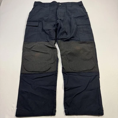 5.11 战术裤男式 40 短海军蓝芳纶纤维膝工装工具 74007 — 第 1/4 张图片