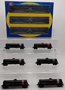 Athearn 73207 HO Santa Fe Single Dome Tank Car (Set of 6) LN/Box - Picture 1 of 5