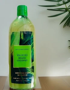 Bath & BodyWorks Moisturizing Shampoo 16 oz. 2024 Waikiki Beach Coconut ๐ฅฅ ๐ด ๐ - Picture 1 of 2