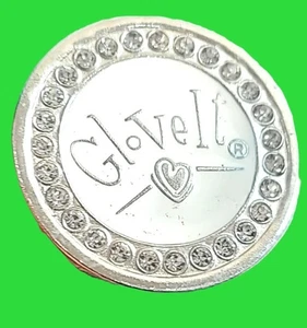 Neuer glitzernder Golfball-Marker HANDSCHUH! Strass & Magnetclip! - Bild 1 von 6