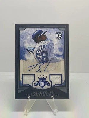 Donruss Diamond Kings RPA 2015 - Jorge Soler - RC Rookie Patch Auto - ser#/25 Foto 1 de 2