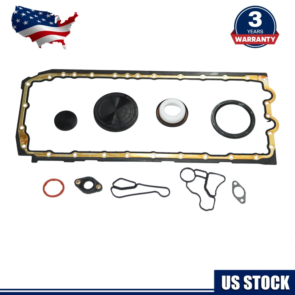 Juego de juntas de cárter de aceite con sello de enfriador de aceite para BMW M135i 335i 435i 535i N55 N54 Foto 1 de 4