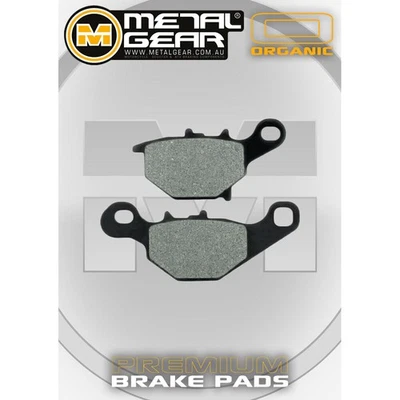 Brake Pads Organic Rear for SUZUKI RM 85 2005 2006 2007 2008 2009 2010 2011 2012 - Image 1 of 2