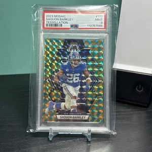 2023 Panini Mosaic Tessellation Saquon Barkley /15 Eagles Giants - Picture 1 of 2