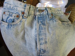 Levis Acid Washed 501 Jeans - Picture 1 of 11