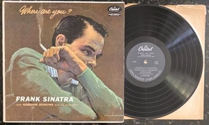 Frank Sinatra Where are You? 1957 Capitol W 855 Vinyl LP Vintage Record Black - Picture 1 of 9