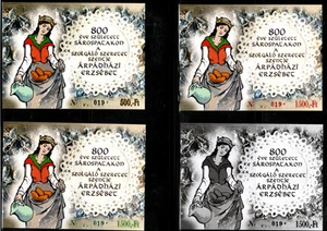 HUNGARY -2007.Commemorative Sheet Set - Saint Elisabeth of Hungary / 800th birth - Picture 1 of 1