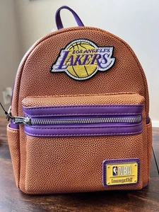 Loungefly NBA Los Angeles Lakers Mini Backpack - Picture 1 of 3