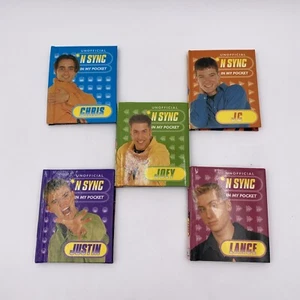 N SYNC In My Pocket complete set of mini books RARE HTF 1999 Smithmark Nsync - Picture 1 of 7