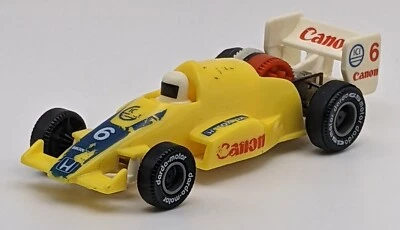Darda Canon Honda Indycar Ultraspeed Self Winding Toy Yellow #6 Tested Loose - Image 1 of 4