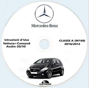 Istruzioni d'Uso Mercedes Classe A (W169) 2010/2012,set completo,Mercedes Comand