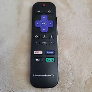 Hisense RC-ALIR HU-RCRUS-23 Roku TV Original Remote Netflix-Disney-Apple TV-Hulu