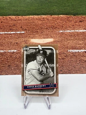 2005 Upper Deck Classics   Eddie Mathews #31 Milwaukee Braves - Image 1 of 2