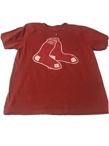 Majestic Red Boston Red Sox Baseball Logo T-Shirt XL Herren - Bild 1 von 6