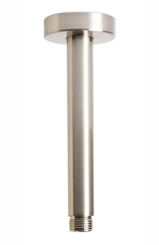 ALFI brand ABSA6R 5-7/8"W Rounded Shower Arm - Nickel Foto 1 de 1