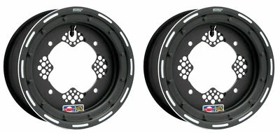 DWT ROK'N LOK Front Black Beadlock Rims Wheels 10" 10x5 3+2 4/144 TRX 250R 250EX - Image 1 of 3