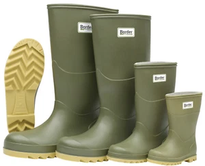 Botas Border Originales Wellington, Hombres Damas Niños Bebés Impermeables Wellies - Imagen 1 de 10