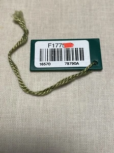 Authentic Rolex F Series   Swinpruf  Watch Swing Hang Tag - Picture 1 of 1