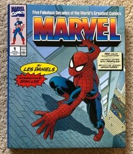 Brand New! MARVEL!!: Five Fabulous Decades of the World's Greatest Comics! HC DJ