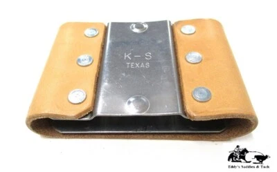 Сменный рукав с пряжкой типа Blevins вертикальный кожаный чехол 3 дюйма от K-S - Изображение 1 из 2