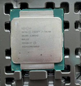 Intel Core i7-5820K 6 Core 3.30GHz SR20S 5.00GT/s CPU PROCESSOR Haswell-E - Picture 1 of 2