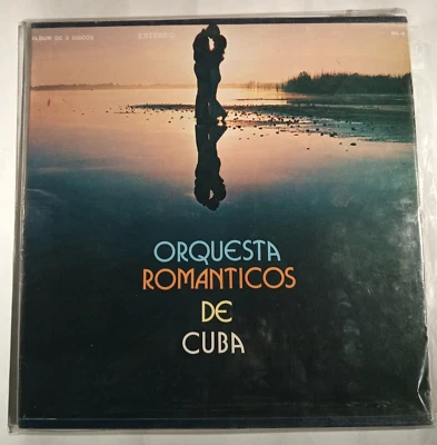 ORQUESTA ROMANTICOS DE CUBA -SELF TITLED- 1980 TRIPLE LP, BOLERO TROPICAL - Image 1 of 4