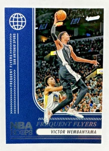 2024-25 Panini NBA Hoops Frequent Flyers Victor Wembanyama #10 - Bild 1 von 2