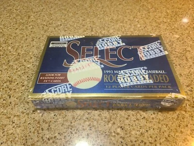1993 Score Select: Rookie & Traded Hobby Box - MLB Baseball - NEW / SEALED - Image 1 of 4