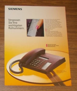 Publicidad rara SIEMENS EUROSET 820 - Olvídate de los números más importantes 1992 - Imagen 1 de 1
