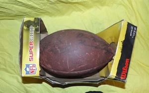 DON NOTTINGHAM BALTIMORE COLTS MIAMI DOLPHINS AUTOGRAPHED FOOTBALL SIGNED BALL - Picture 1 of 4